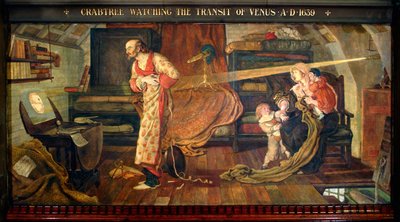 Crabtree Observant le Transit de Vénus en 1639 - Ford Madox Brown