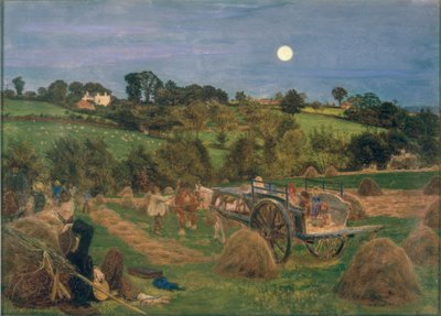 Le champ de foin - Ford Madox Brown