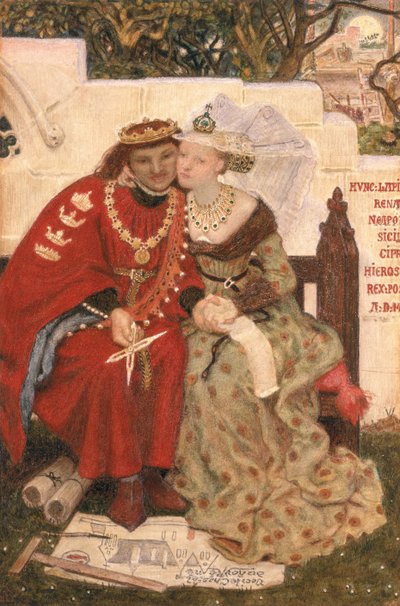 Lune de miel du roi René - Ford Madox Brown