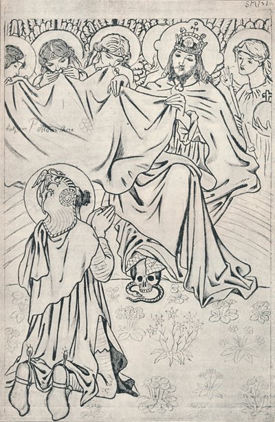 Saint Martin au ciel, 1896 - Ford Madox Brown