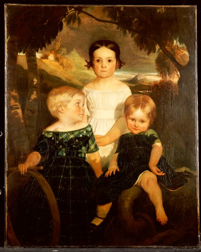 Les enfants Bromley, 1843 - Ford Madox Brown