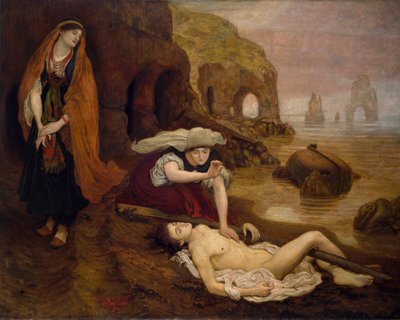La découverte de Don Juan par Haidee - Ford Madox Brown