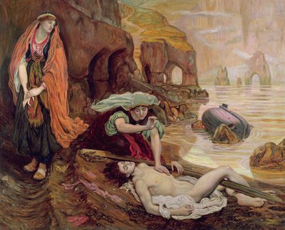 La Découverte de Don Juan par Haidée, 1878 - Ford Madox Brown