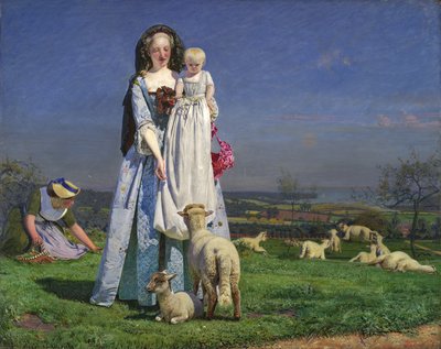 Les jolis agneaux - Ford Madox Brown