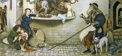 La Proclamation des poids et mesures - Ford Madox Brown