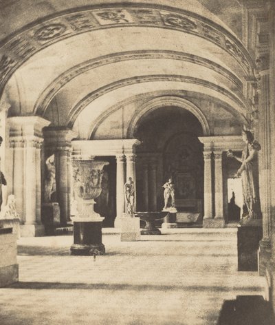 Salon des Caryatides, Louvre, vers 1851 - Fortuné Joseph Petiot Groffier