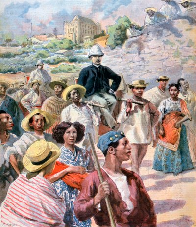 M. le Myre de Vilers à Madagascar, 1894 - Fortuné Méaulle