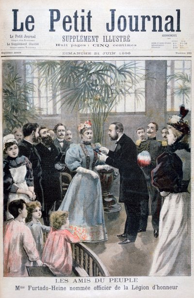Mme Furtado-Heine nommée Officier de la Légion d