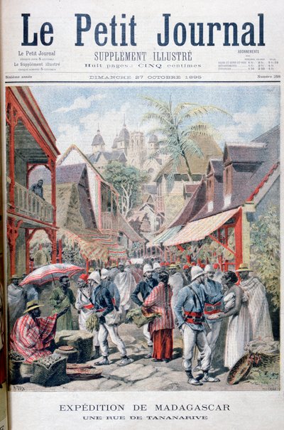 Tananarive Antananarivo, capitale de Madagascar, 1895 - Fortuné Méaulle