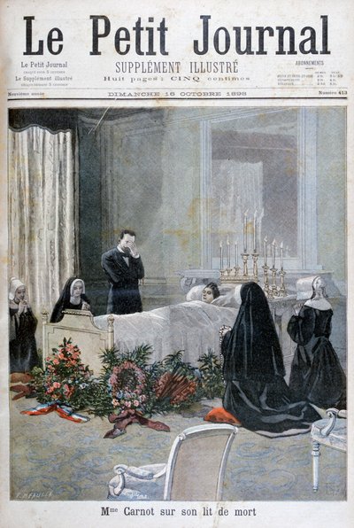 La mort du fils de Marie François Sadi Carnot, 1898 - Fortuné Méaulle