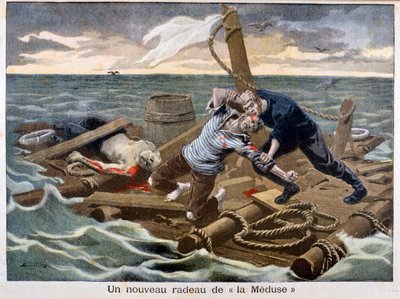 Le nouveau Radeau de la Méduse, 1899 - Fortuné Méaulle