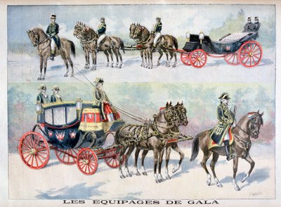 Types de carrosses de gala, 1896 - Fortuné Méaulle