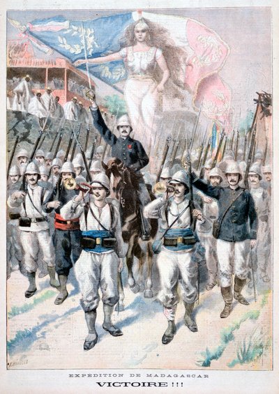 Victoire!!, intervention française à Madagascar, 1895 - Fortuné Méaulle