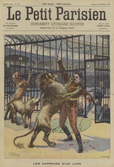 Un dompteur de lions attaqué par l