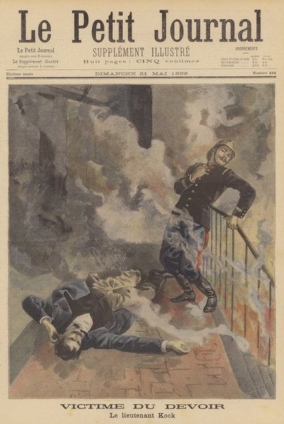 Une victime du devoir : Lieutenant Kock - Fortune Louis Meaulle