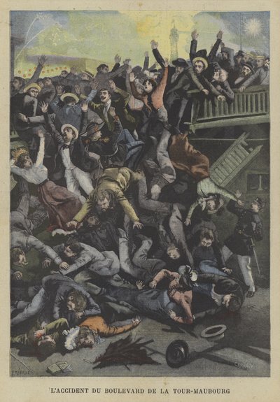 Accident sur le boulevard de la Tour-Maubourg, Paris - Fortune Louis Meaulle
