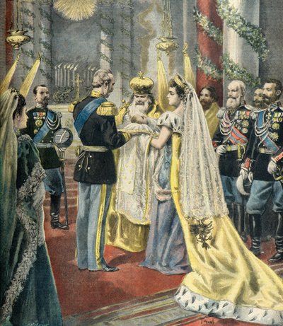 Baptême de la Grande-Duchesse Tatiana Nikolaievna - Fortune Louis Meaulle