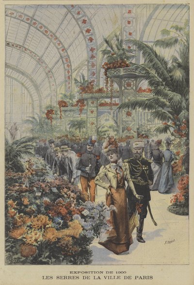 Serres de la ville de Paris, Exposition Universelle, 1900 - Fortune Louis Meaulle