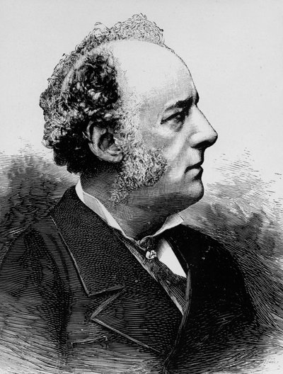 John Everett Millais (1829-1896) peintre préraphaélite anglais, gravure par Meaulle - Fortune Louis Meaulle