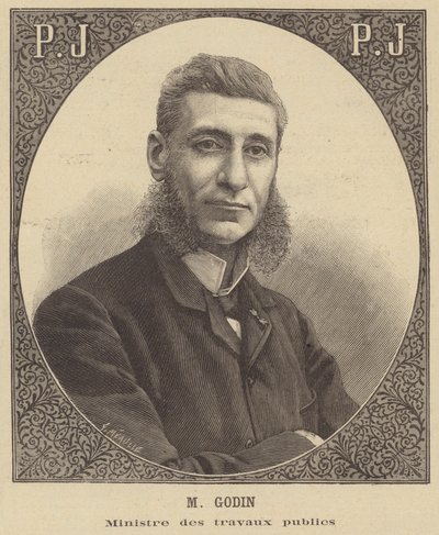 Jules Godin, Ministre des Travaux publics français - Fortune Louis Meaulle