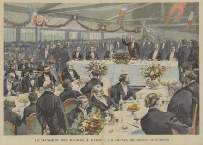 Banquet des maires à Paris : un repas pour 22 500 personnes - Fortune Louis Meaulle