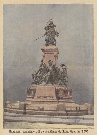 Monument commémorant la défense de Saint-Quentin en 1557 - Fortune Louis Meaulle