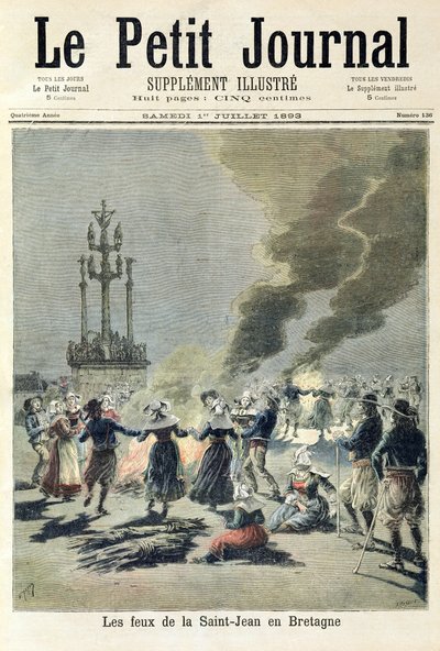 Feux de joie allumés pour célébrer le solstice d