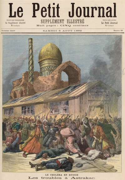 Choléra en Russie : Les troubles à Astrakhan, de 