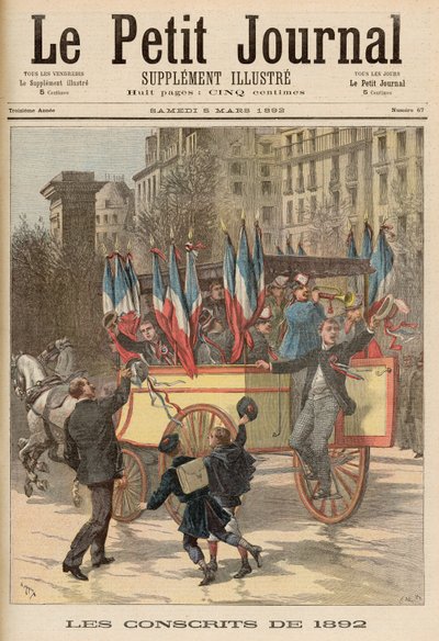 Les conscrits de 1892, de 