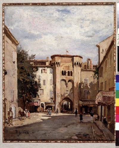 Porte fortifiée de Cavaillon dans le Vaucluse - Fortune Viguier