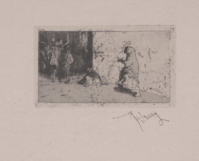 Une rue à Séville - Fortuny y Carbó