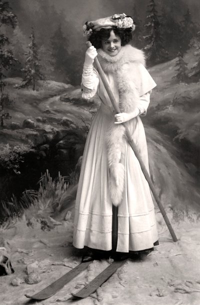 Gertie Millar 1879-1952, actrice anglaise, 1906 - Foulsham and Banfield