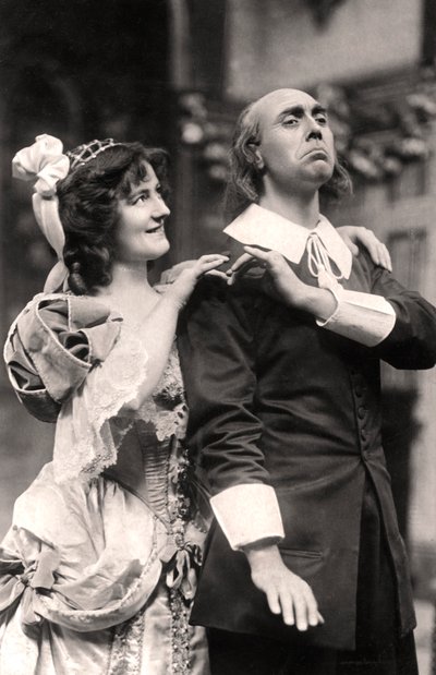 Louie Pounds et Powis Pinder dans Lady Tatters, 1907 - Foulsham and Banfield