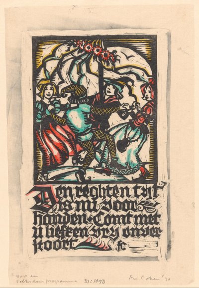 Arbre de mai - Fré Cohen (signed by artist)