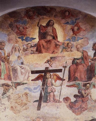 Jugement dernier (fresque) (détail) - Fra Bartolomeo