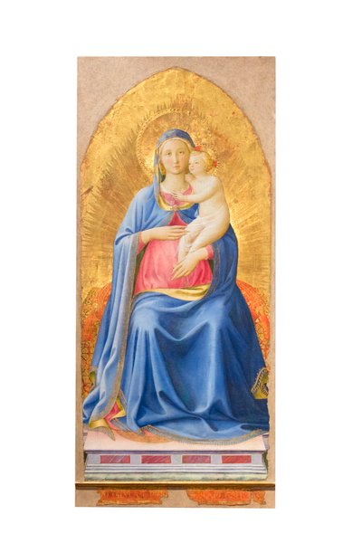 Madone et Enfant en majesté - Fra (c.1387 1455) Angelico