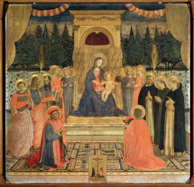 Retable de San Marco, c. 1438-1440 - Fra  Angelico
