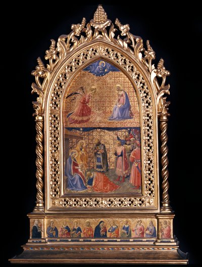 Annonciation et adoration des mages - Fra  Angelico