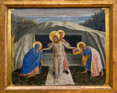La mise au tombeau du Christ - Fra  Angelico