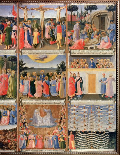 Histoire de la vie du Christ (détail) - Fra  Angelico
