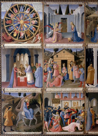 Vie du Christ, Armadio degli Argenti - Fra  Angelico