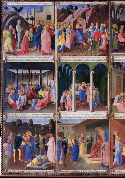 Vie du Christ, Armadio degli Argenti - Fra  Angelico
