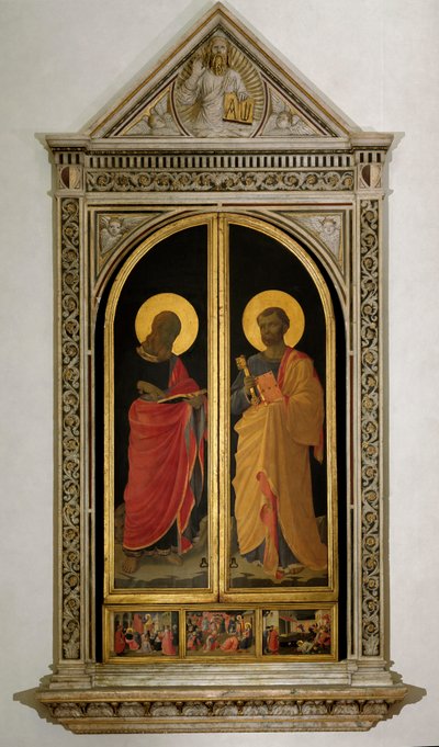Retable de Liniers : Saint Pierre et Saint Marc - Fra  Angelico