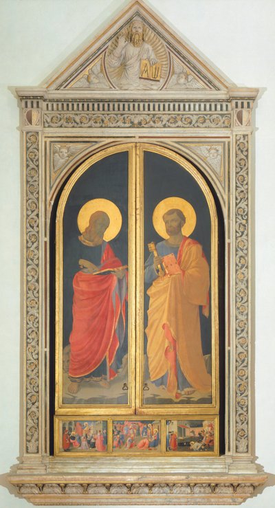 Retable de Liniers : Saint Pierre et Saint Marc - Fra  Angelico
