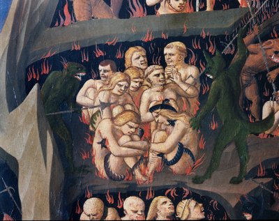 Le Jugement dernier : Enfer - Fra  Angelico