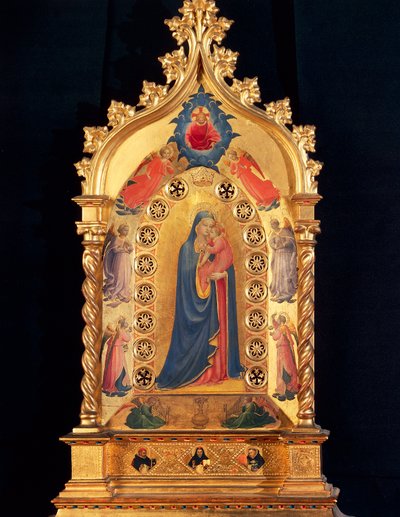 La Vierge avec le Reliquaire Étoile avec la Vierge et l