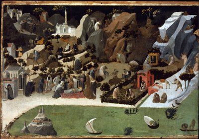 Thebaide - Scènes de la Vie des Pères du Désert - Fra (c.1387 1455) Angelico