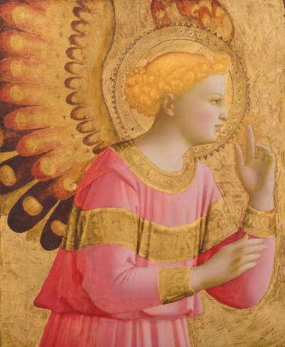 Ange Annonciateur, 1450-55 - Fra Angelico