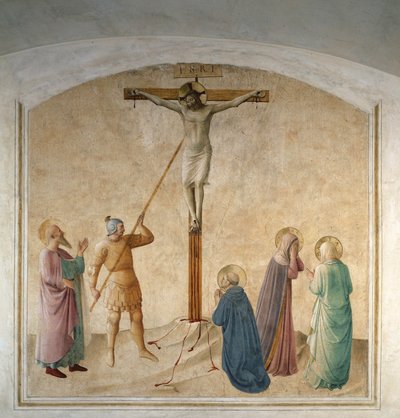 Christ crucifié avec saint Longin - Fra Angelico