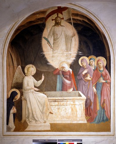 Le Christ ressuscité et les saintes femmes au tombeau - Fra Angelico